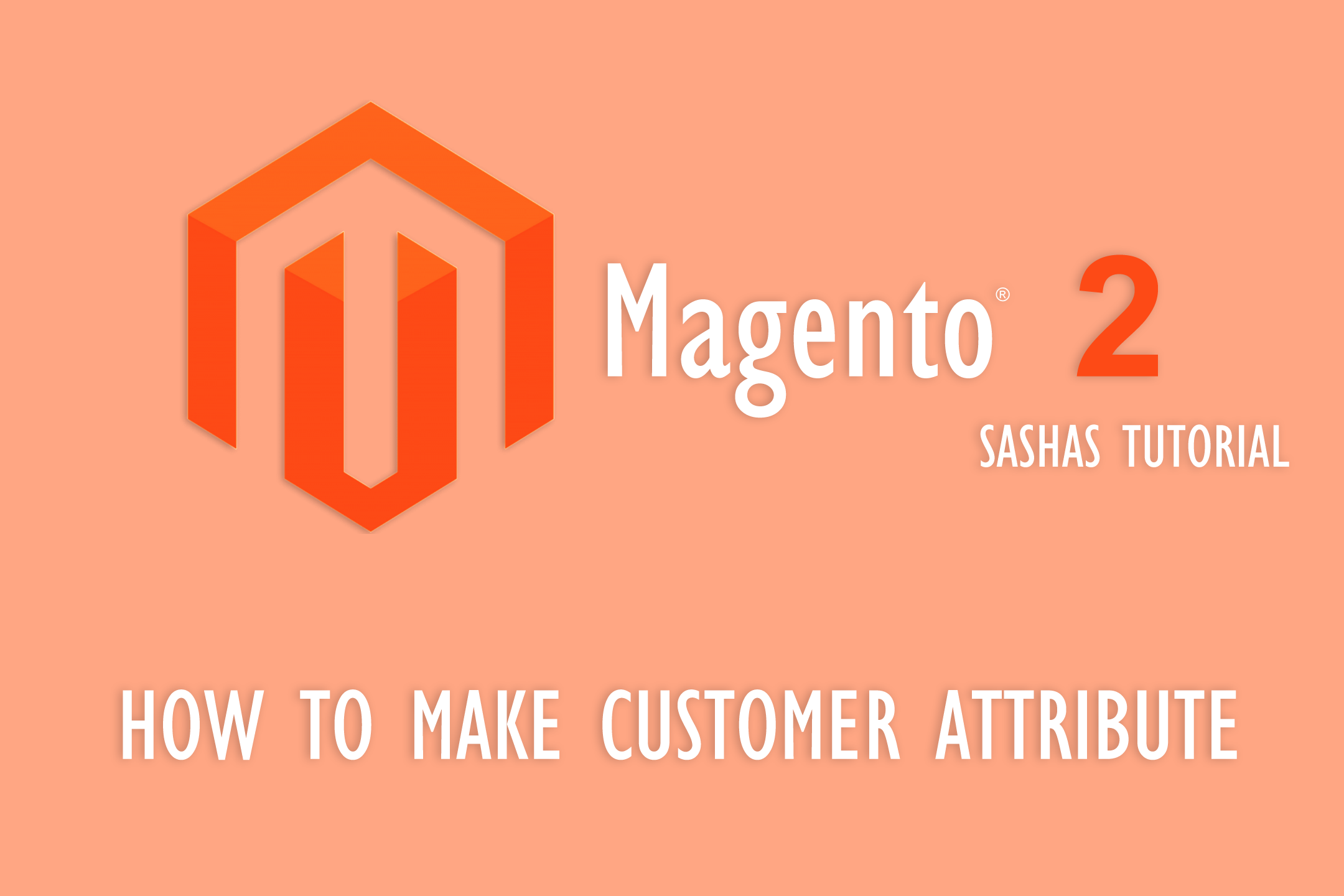 Magento 2.1.3 How To Make Customer Attribute