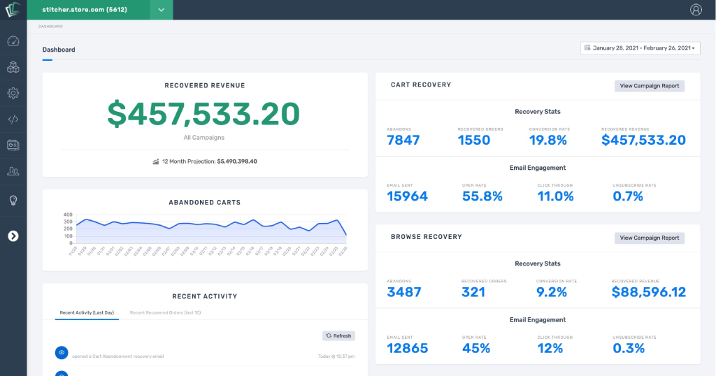 Magento CartStack Integration