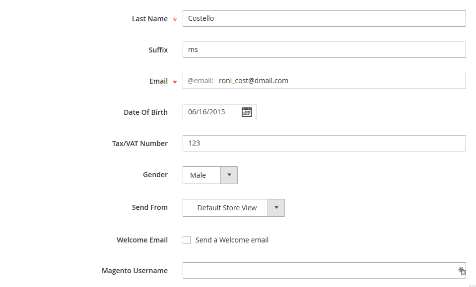 Magento 2 Customer Attribute