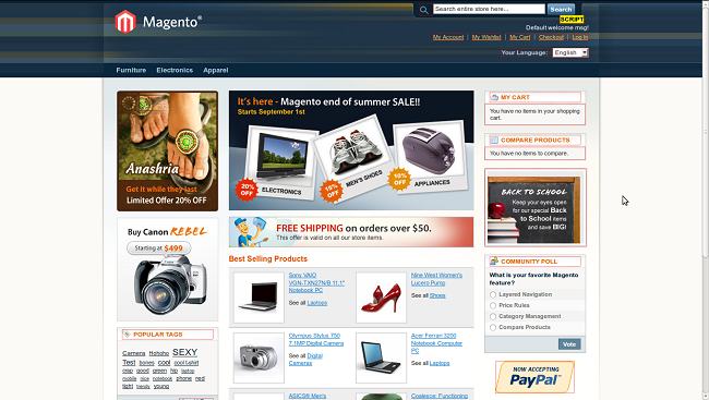 Magento inline translation enabled
