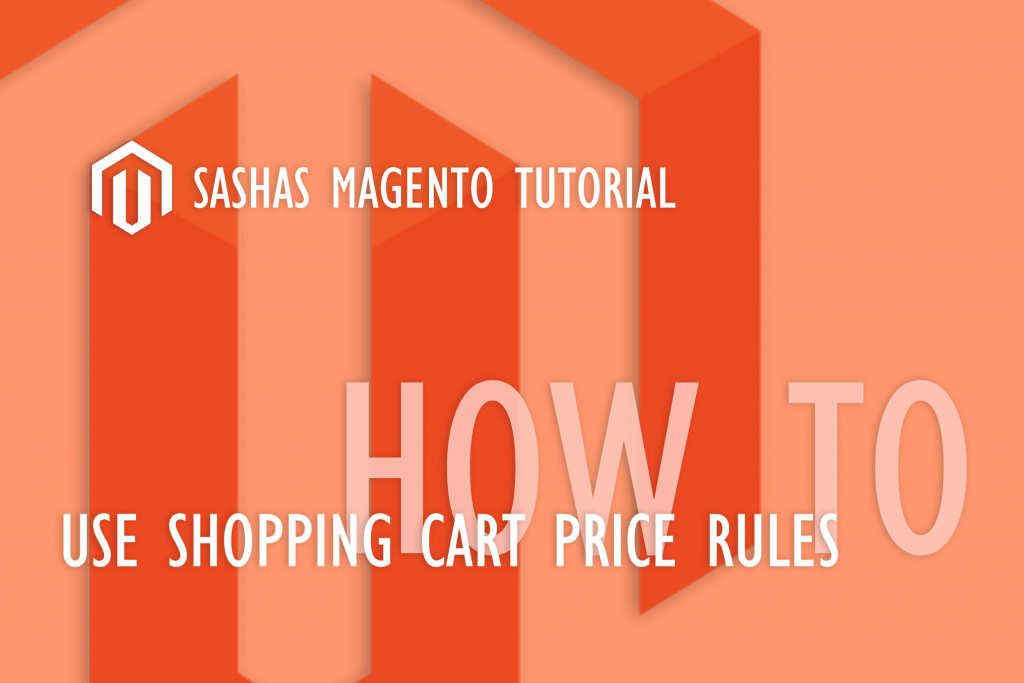 Shopping cart price rules